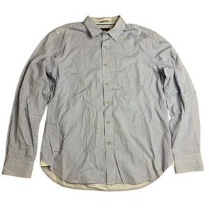 Denim & Flower Ricky Singh Slim Fit Patterned Button Down Shirt - Men’s Medium